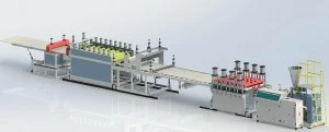 WPC Foam Board extrusionem Line Operationis Manual