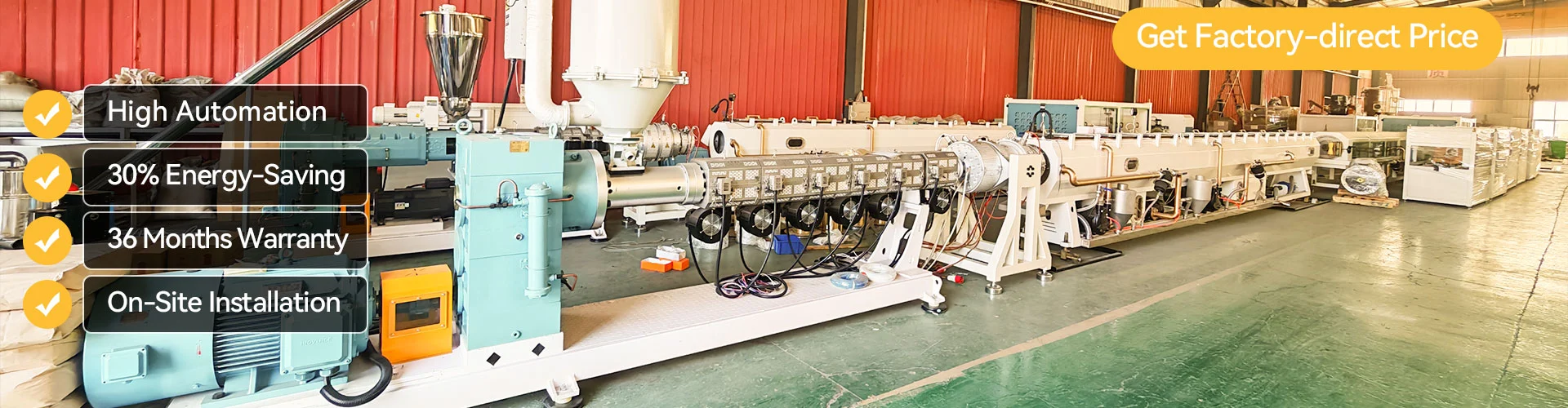 PE Pipe Productio Linea