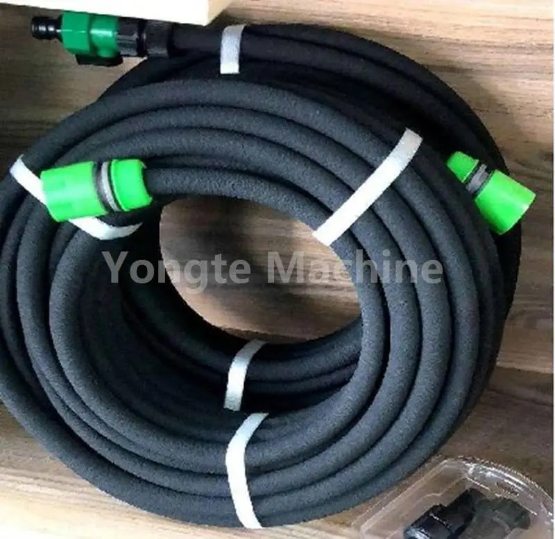 What is the working principium of the Purgamentum Spumae Water-Infiltration Irrigation Pipe?