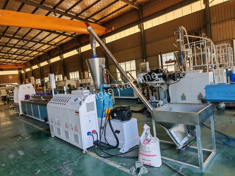 Flexilis Seepage Pipe extrusionem linea Triatio Feliciter