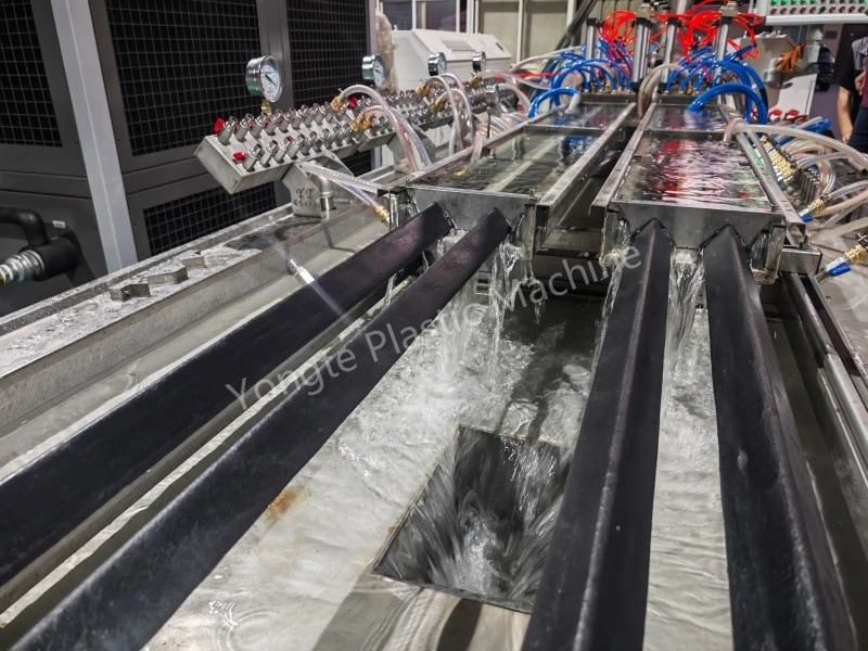4 Cavity Plastic Profile Production Line Delivery to Jordan After Prosper Commissioning