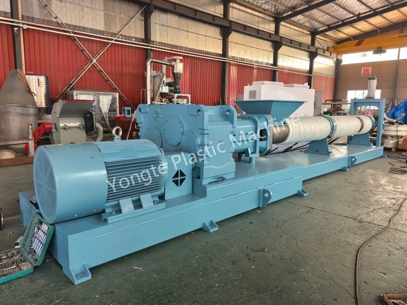 Yongte Completus Factory Acceptatio Test Custom Plastic Redivivus Didymus-Screw Extruder pro African Client
