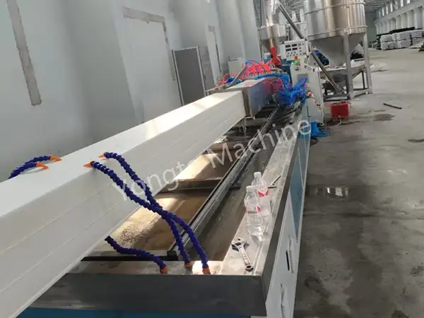 Sina PVC Pluvia Gutter Profile Faciens Machina
