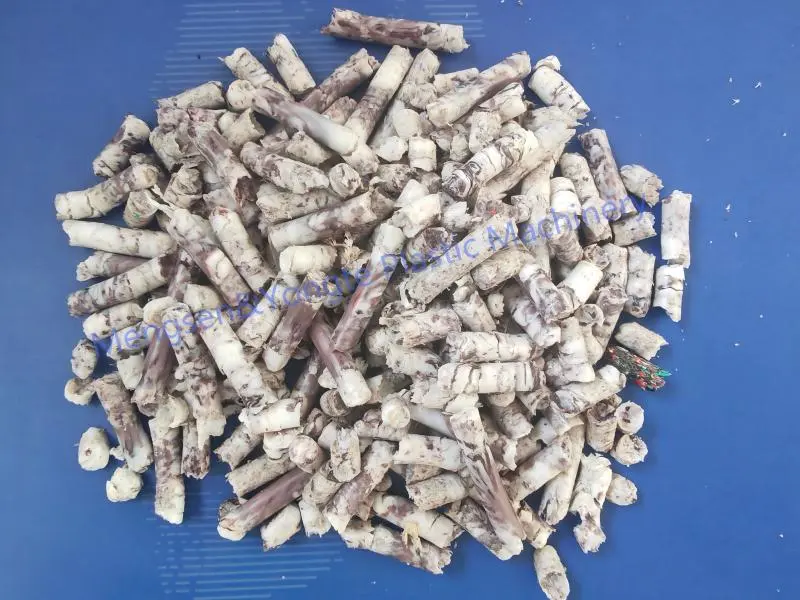 Foedus Plastic globulus factus a plastic film compressionem redivivus pelletizer