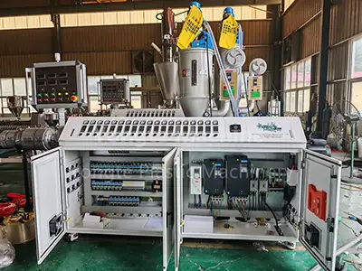 Electric control system of HDPE Pipe Extrusion Line For Water Supply