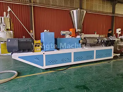 Conical twin screw Pvc Pipe extrusion Machine