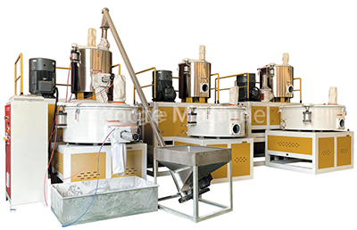 wood plastic mixing machinery