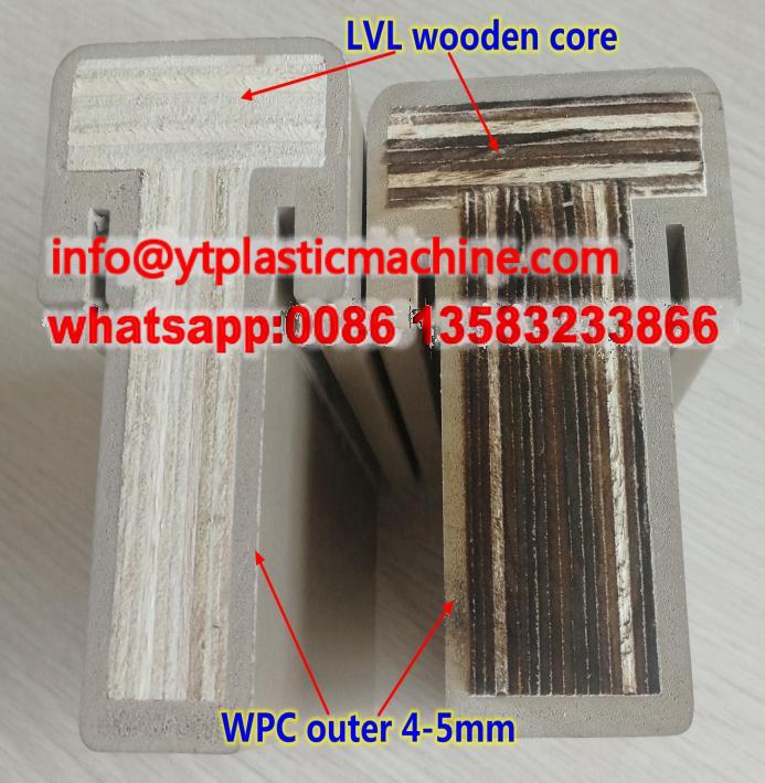 PVC Wood Co- extrusionem Door Frame Machine