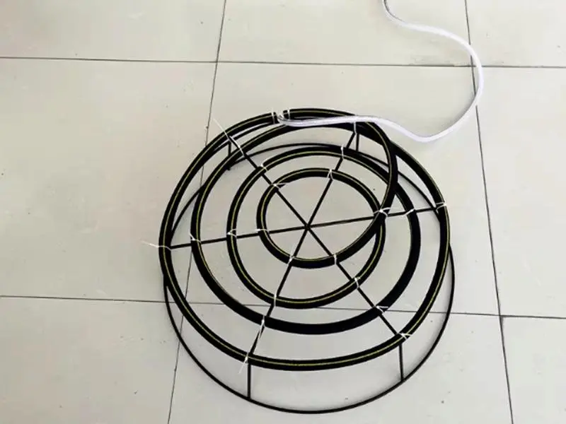 Flexilis Aeration Pipe Machina pro Vietnam Customer