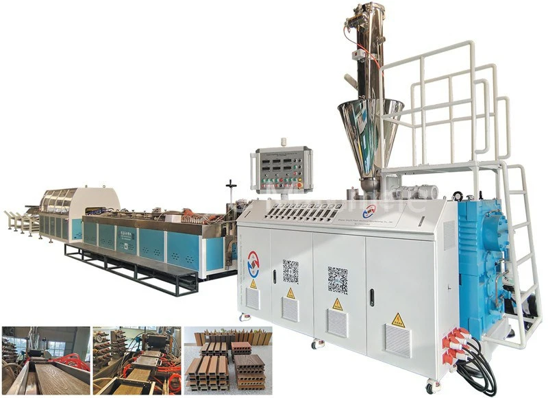 WPC Decking extrusionem linea