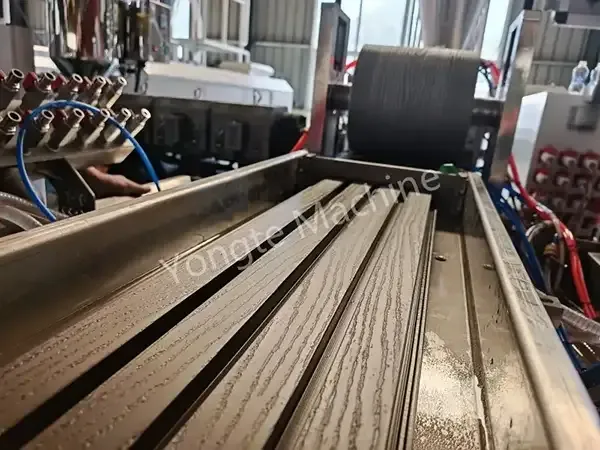 Yongte WPC Wall Cadding Machina Installed in Canada Feliciter